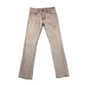 Levi's 511 Mens Stretch Slim Straight Jeans Grey Denim W29 L30